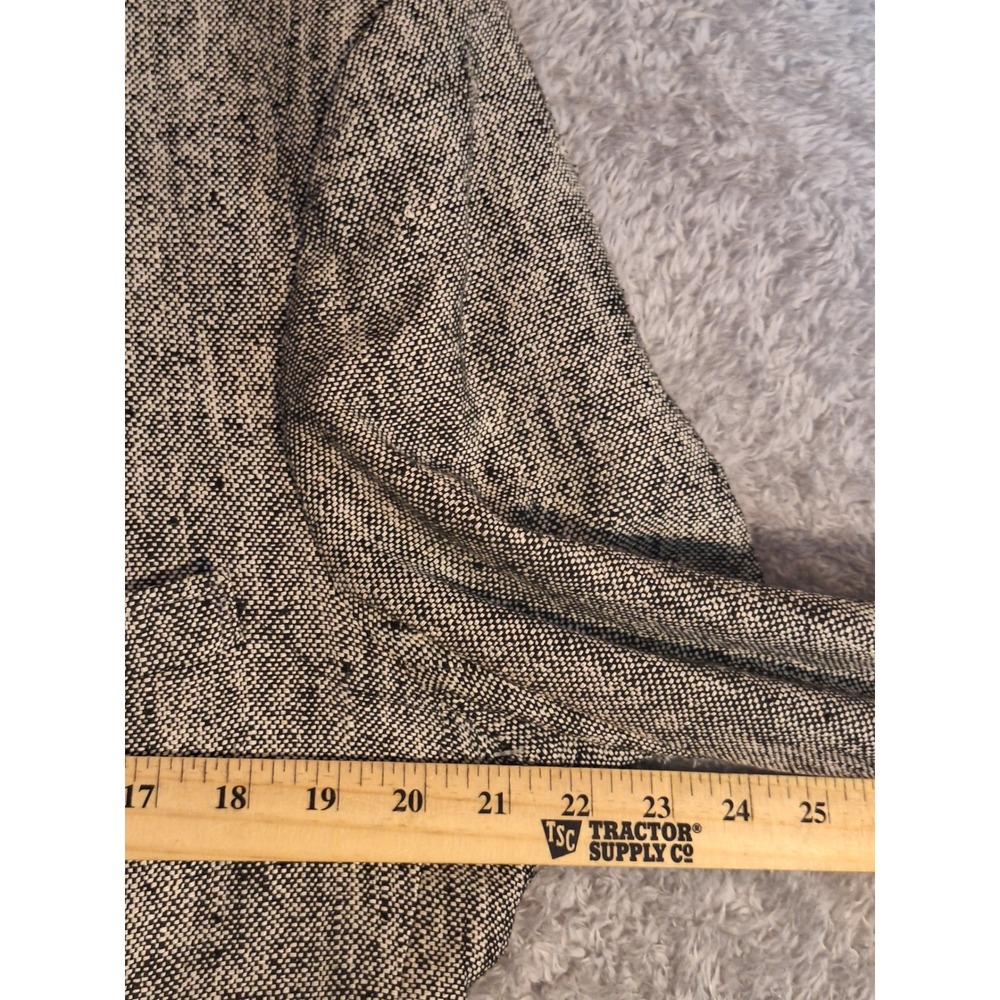 Arnold Palmer Executive Collection Mens Gray Natural Silk Blazer Sport Coat 46" - Picture 7 of 13